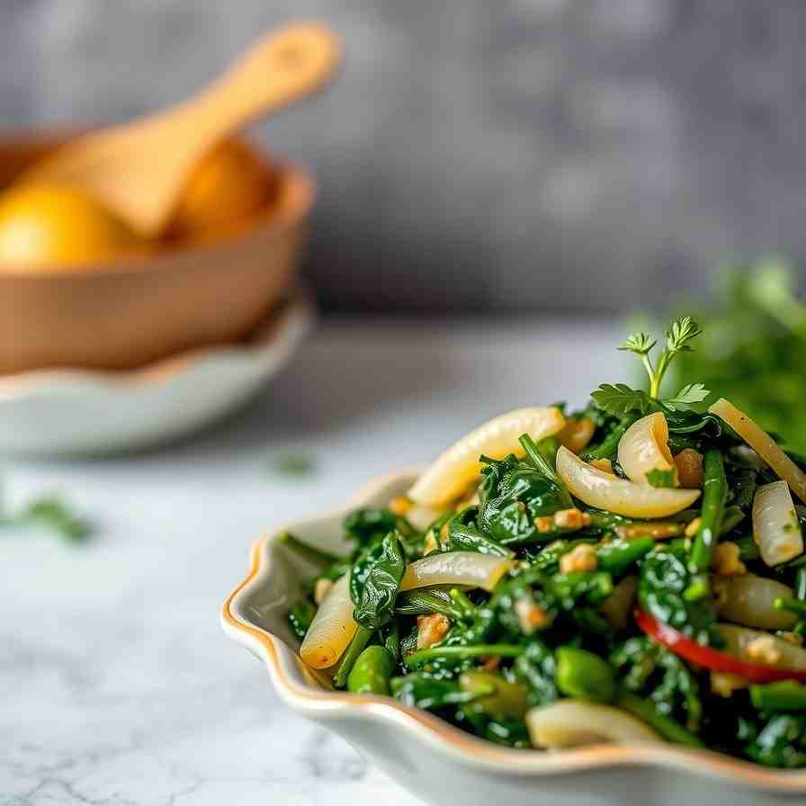 Morogo Recipe - South African Spinach Side Dish - Make It Tonight
